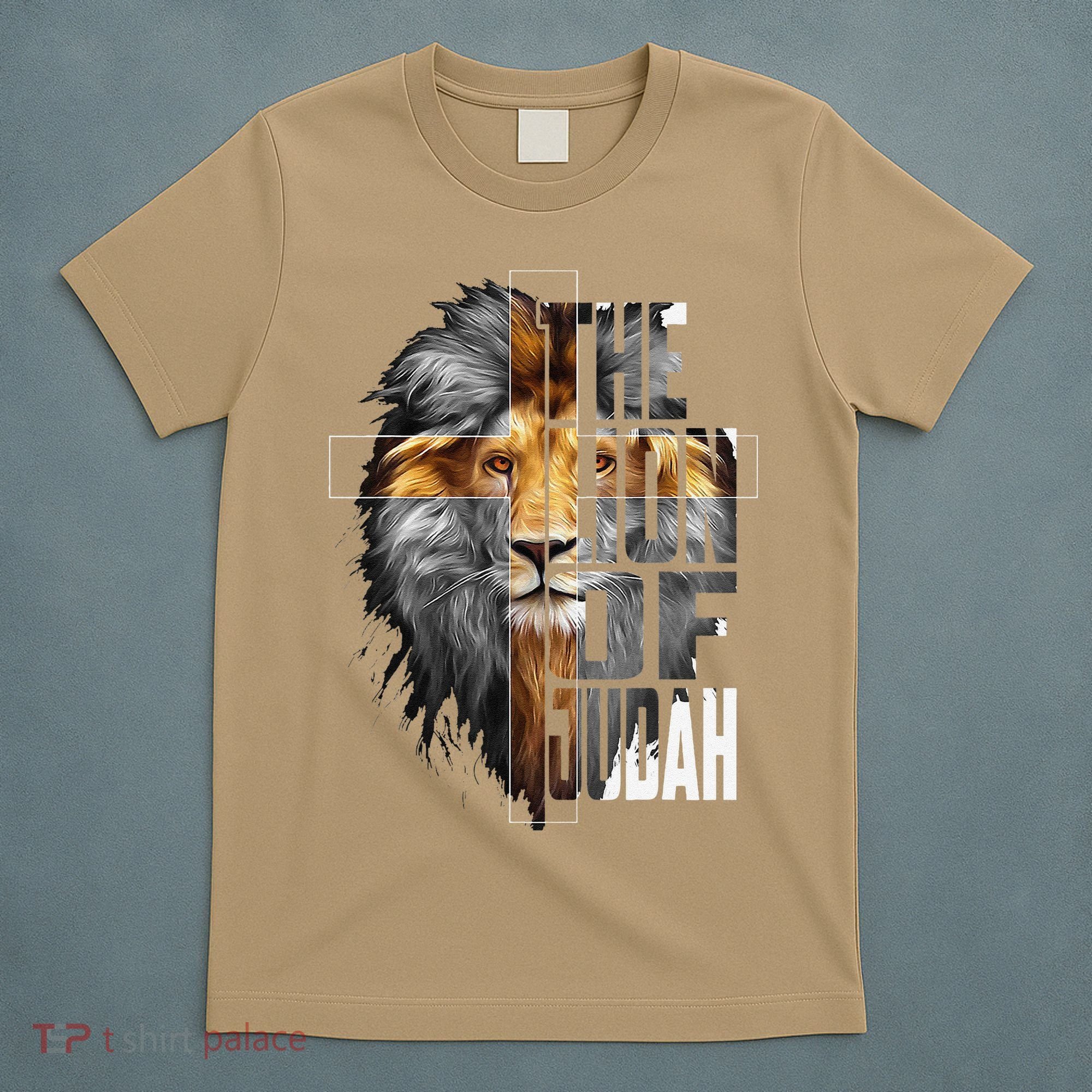 Christian Religious Jesus The Lion Of Judah Easter Yeshua T-Shirt