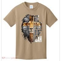 Christian Religious Jesus The Lion Of Judah Easter Yeshua Kids T-Shirt thumb 0