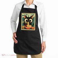 Cat Ramen Japanese Funny Japanese Kawaii Anime Apron thumb 2
