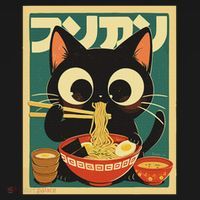 Cat Ramen Japanese Funny Japanese Kawaii Anime Visor thumb 3