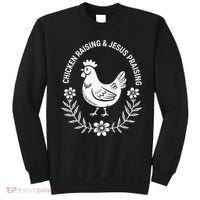 Chicken Raising & Jesus Praising Sweatshirt thumb 0
