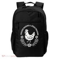 Chicken Raising & Jesus Praising Backpack thumb 0