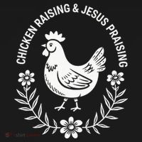 Chicken Raising & Jesus Praising Mousepad thumb 1