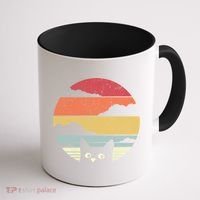 Cat Retro Kitten Cute Gift Coffee Mug thumb 1