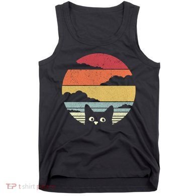 Cat Retro Kitten Cute Gift Tank Top