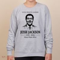 Civil Rights Leader Jesse Jackson 1941-2026 Keep Hope Alive Women's Sweatshirt thumb 0