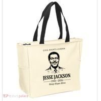 Civil Rights Leader Jesse Jackson 1941-2026 Keep Hope Alive Tote Bag thumb 2