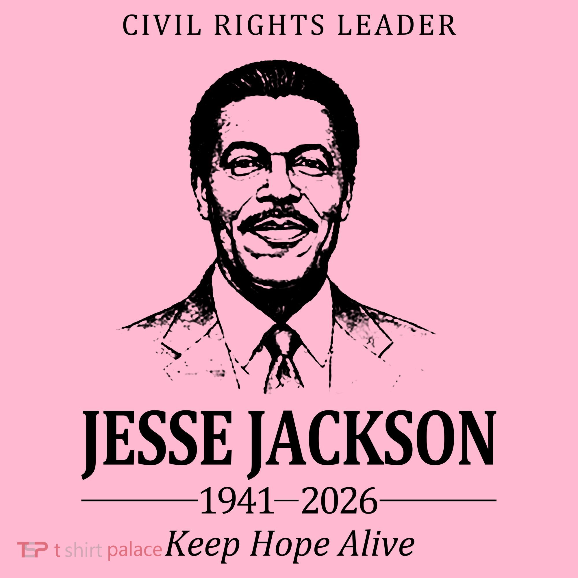Civil Rights Leader Jesse Jackson 1941-2026 Keep Hope Alive Coaster