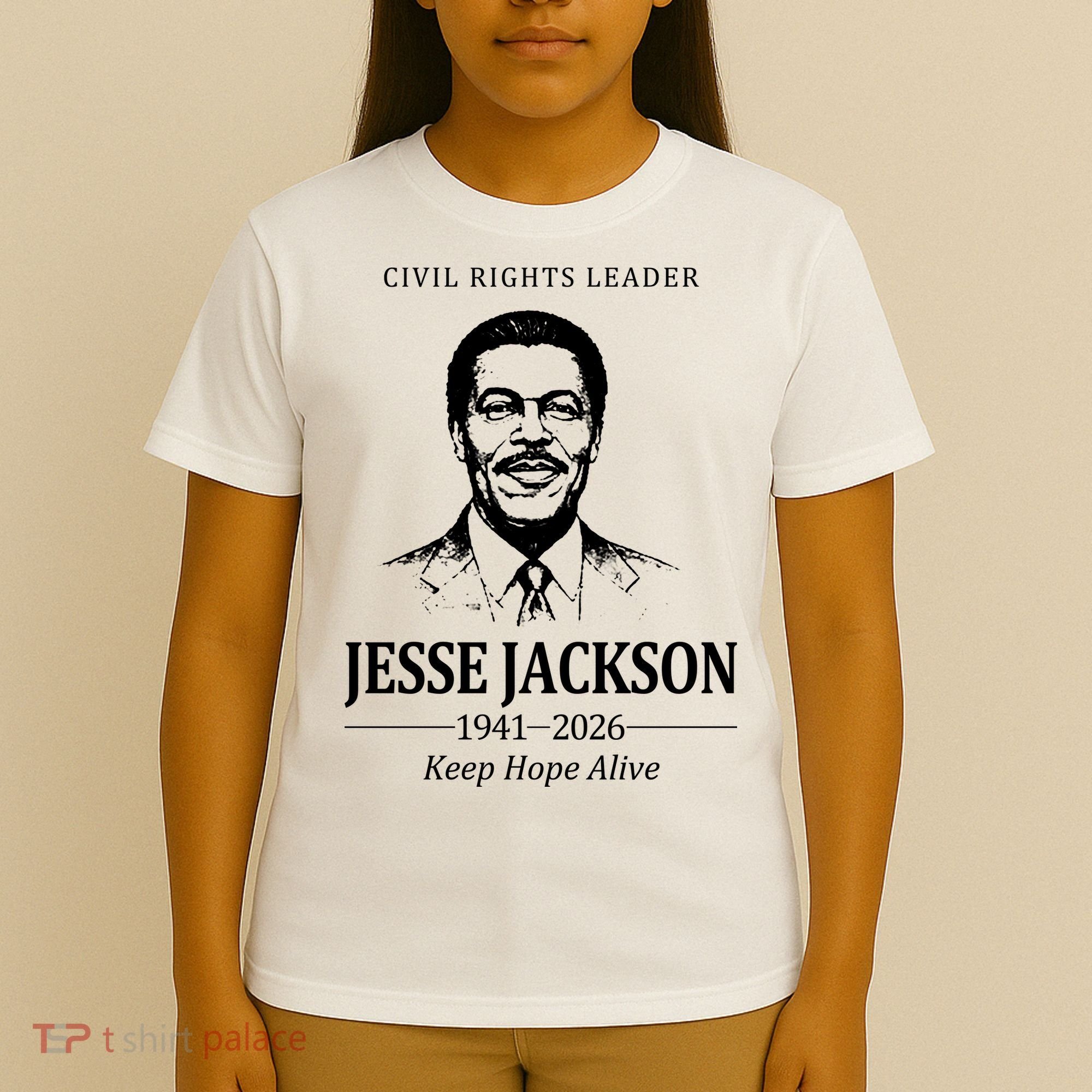 Civil Rights Leader Jesse Jackson 1941-2026 Keep Hope Alive T-Shirt