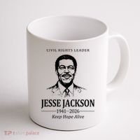 Civil Rights Leader Jesse Jackson 1941-2026 Keep Hope Alive Coffee Mug thumb 1