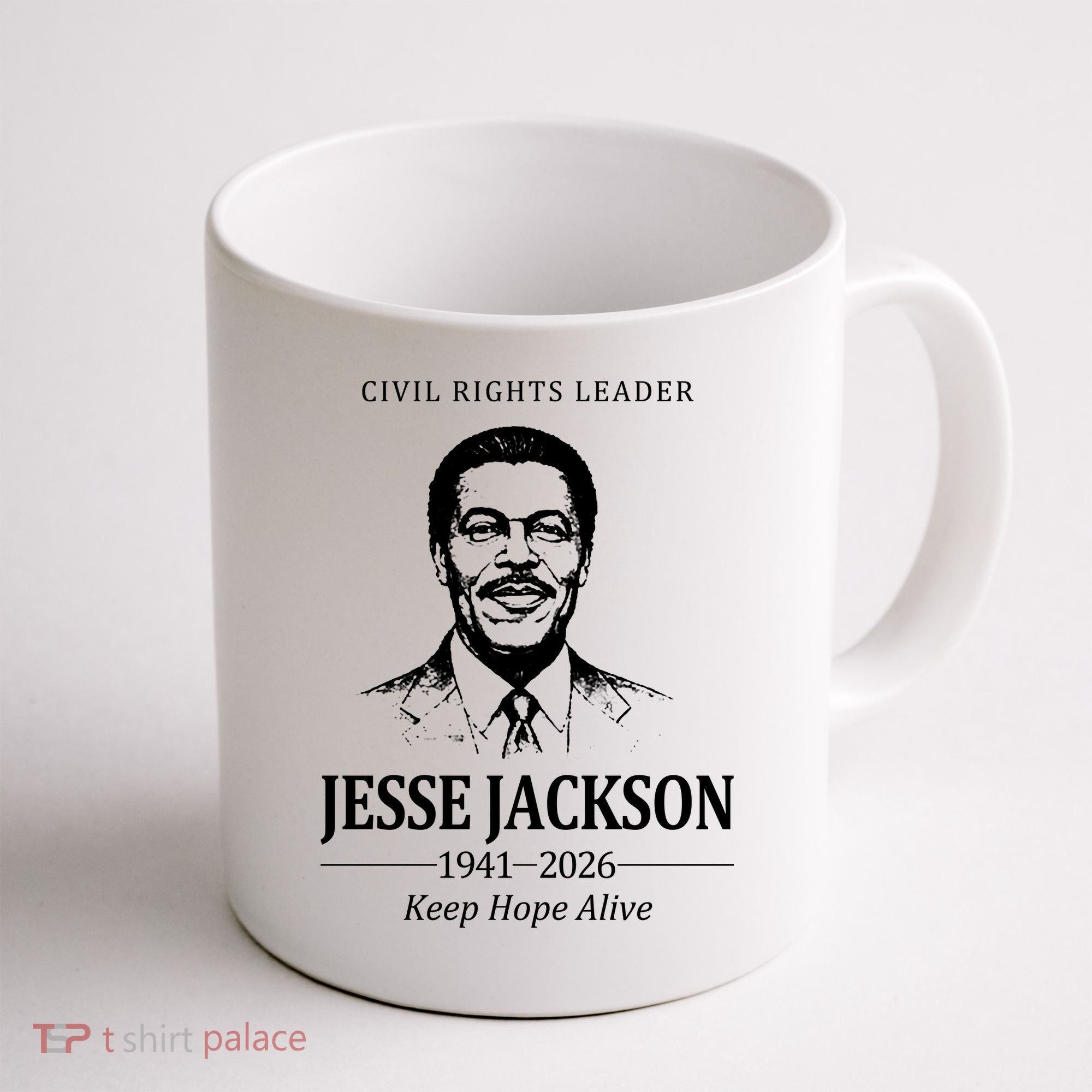 Civil Rights Leader Jesse Jackson 1941-2026 Keep Hope Alive Coffee Mug