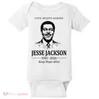 Civil Rights Leader Jesse Jackson 1941-2026 Keep Hope Alive Baby Bodysuit thumb 0