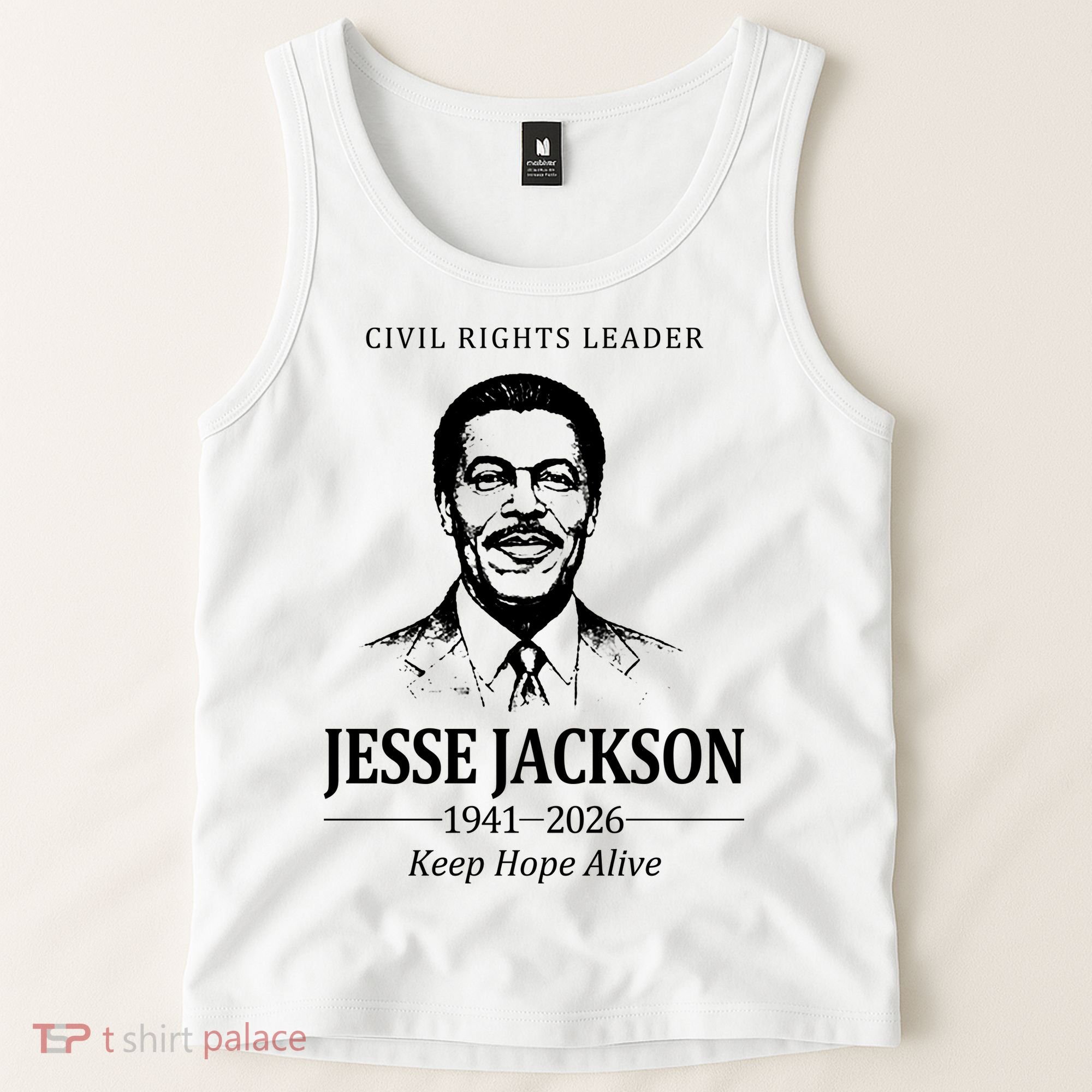 Civil Rights Leader Jesse Jackson 1941-2026 Keep Hope Alive Tank Top