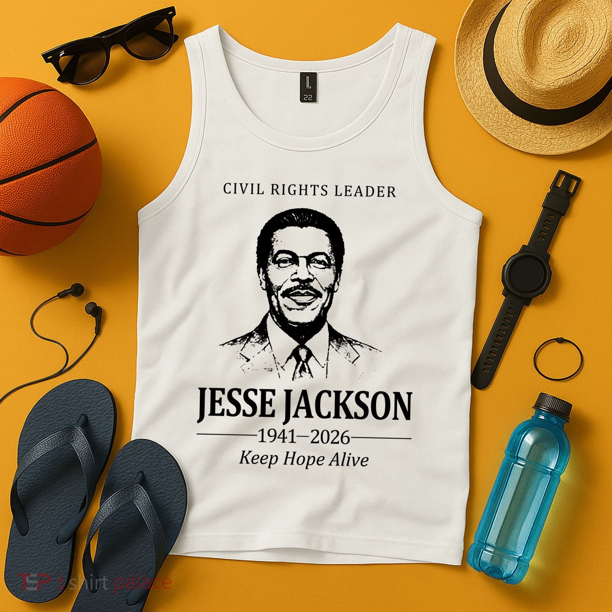 Civil Rights Leader Jesse Jackson 1941-2026 Keep Hope Alive Tank Top