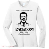 Civil Rights Leader Jesse Jackson 1941-2026 Keep Hope Alive Women's Long Sleeve Shirt thumb 0