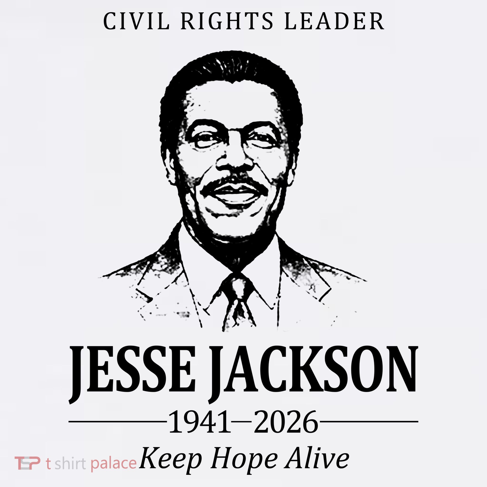 Civil Rights Leader Jesse Jackson 1941-2026 Keep Hope Alive Kids Sweatshirt