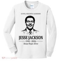 Civil Rights Leader Jesse Jackson 1941-2026 Keep Hope Alive Kids Long Sleeve Shirt thumb 0