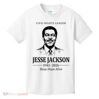 Civil Rights Leader Jesse Jackson 1941-2026 Keep Hope Alive Kids T-Shirt thumb 0