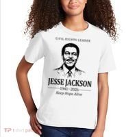 Civil Rights Leader Jesse Jackson 1941-2026 Keep Hope Alive Kids T-Shirt thumb 2