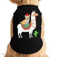 Corgi Riding Llama Christmas Gifts Corgi Xmas Doggie Tank thumb 0