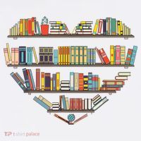 Cute Reading Library Books Lover Heart Librarian Gift Mousepad thumb 1