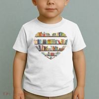 Cute Reading Library Books Lover Heart Librarian Gift Toddler T-Shirt thumb 2