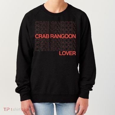 Crab Rangoon Lover Retro Style Logo Version Women's Sweatshirt