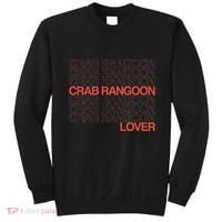 Crab Rangoon Lover Retro Style Logo Version Sweatshirt thumb 0