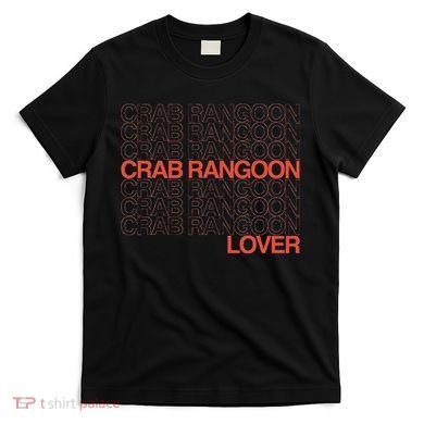 Crab Rangoon Lover Retro Style Logo Version T-Shirt