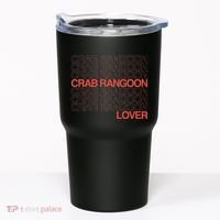 Crab Rangoon Lover Retro Style Logo Version Tumbler thumb 0
