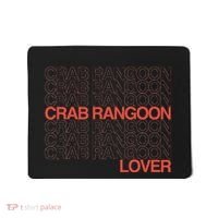 Crab Rangoon Lover Retro Style Logo Version Mousepad thumb 0