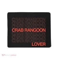 Crab Rangoon Lover Retro Style Logo Version Mousepad thumb 0