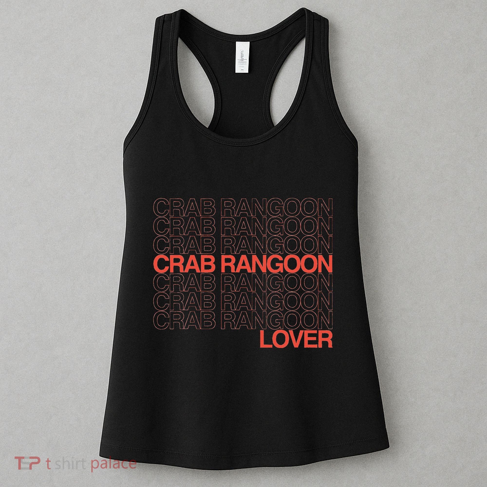Crab Rangoon Lover Retro Style Logo Version Women's Tank Top
