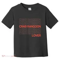 Crab Rangoon Lover Retro Style Logo Version Toddler T-Shirt thumb 0