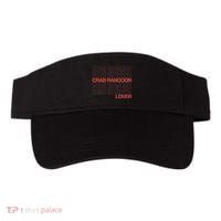 Crab Rangoon Lover Retro Style Logo Version Visor thumb 0