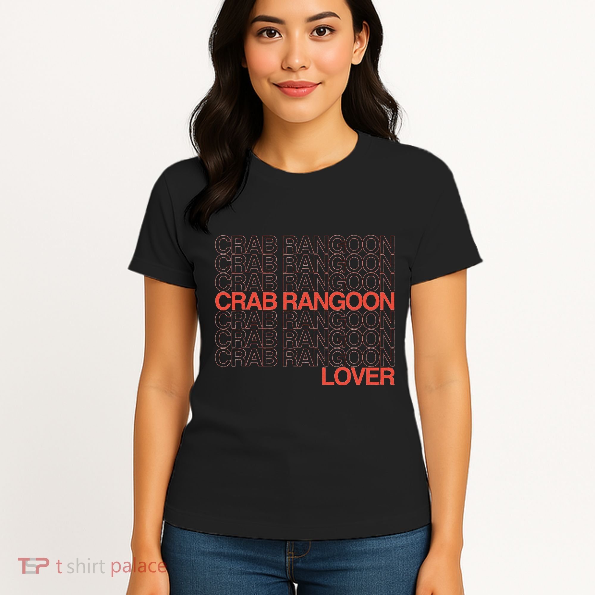 Crab Rangoon Lover Retro Style Logo Version Women's T-Shirt