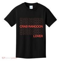 Crab Rangoon Lover Retro Style Logo Version Kids T-Shirt thumb 0