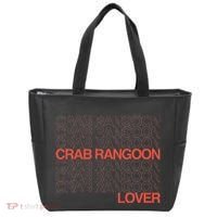 Crab Rangoon Lover Retro Style Logo Version Tote Bag thumb 0