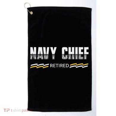 Chief Retired Lines Golf Towel