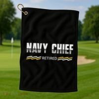 Chief Retired Lines Golf Towel thumb 1