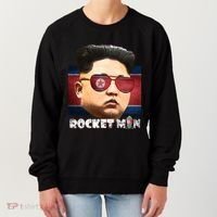 Cool Rocket Man Kim Jong Un Women's Sweatshirt thumb 0
