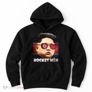 Cool Rocket Man Kim Jong Un Hoodie