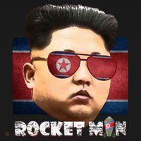 Cool Rocket Man Kim Jong Un Apron thumb 3