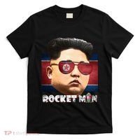 Cool Rocket Man Kim Jong Un T-Shirt thumb 0