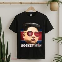 Cool Rocket Man Kim Jong Un T-Shirt thumb 2