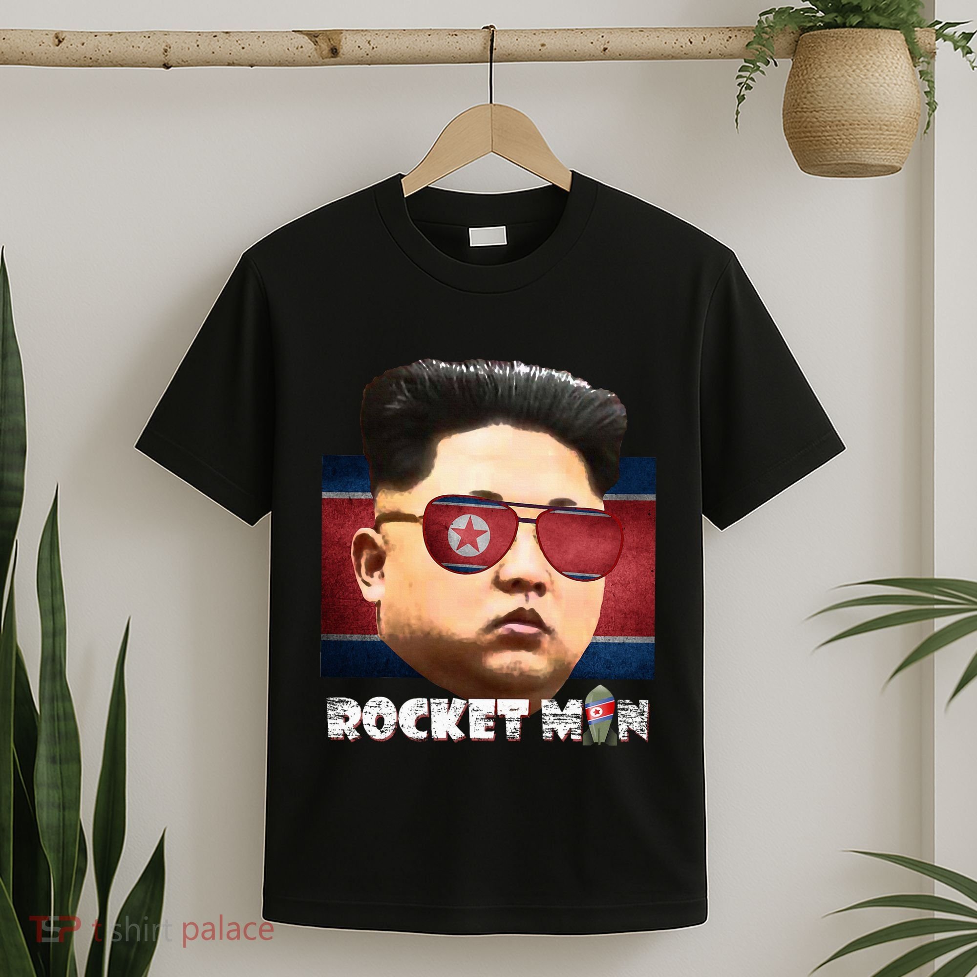 Cool Rocket Man Kim Jong Un T-Shirt