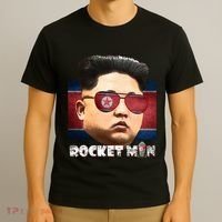 Cool Rocket Man Kim Jong Un T-Shirt thumb 3
