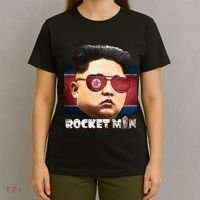 Cool Rocket Man Kim Jong Un T-Shirt thumb 4