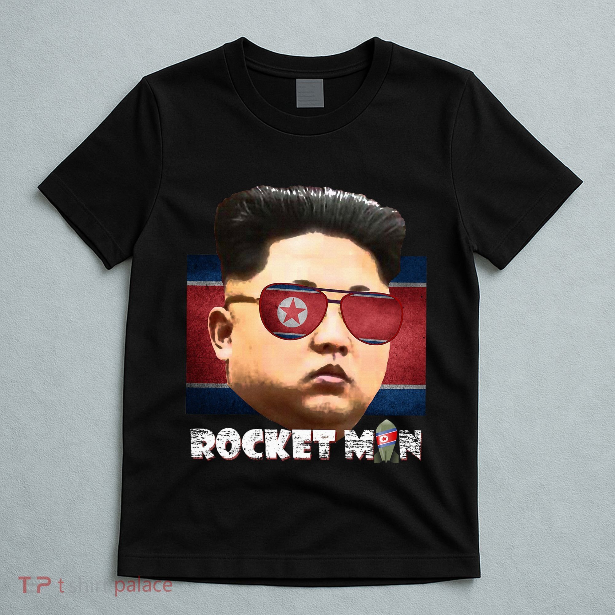 Cool Rocket Man Kim Jong Un T-Shirt