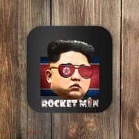 Cool Rocket Man Kim Jong Un Coaster thumb 0
